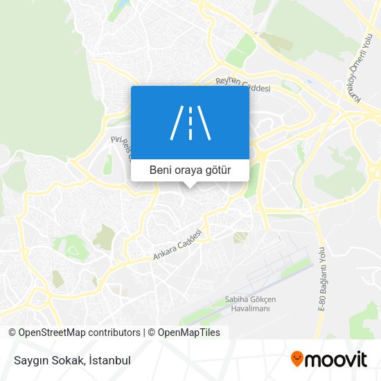 Saygın Sokak harita