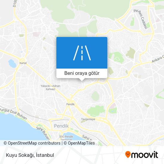 Kuyu Sokağı harita