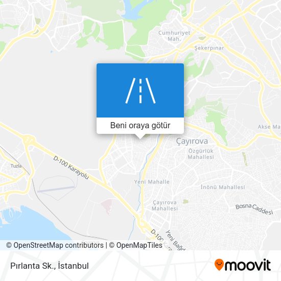 Pırlanta Sk. harita