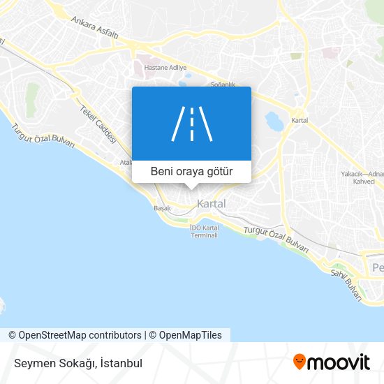 Seymen Sokağı harita