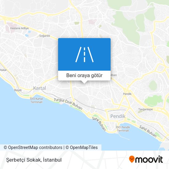 Şerbetçi Sokak harita