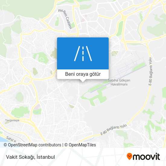 Vakit Sokağı harita
