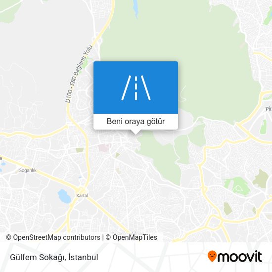 Gülfem Sokağı harita