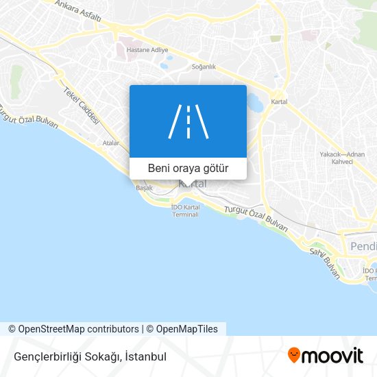 Gençlerbirliği Sokağı harita