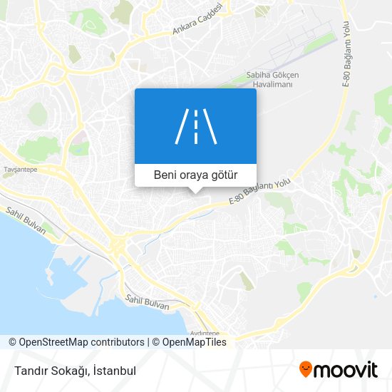 Tandır Sokağı harita