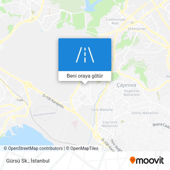 Gürsü Sk. harita