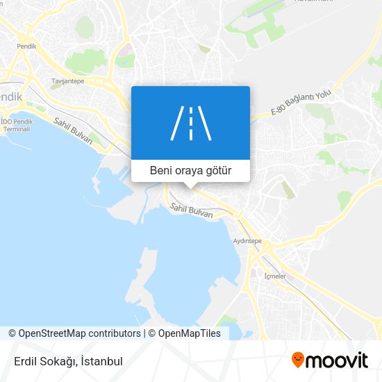 Erdil Sokağı harita