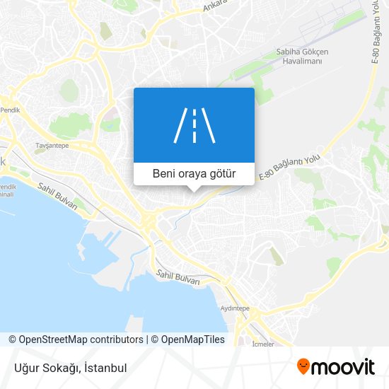 Uğur Sokağı harita