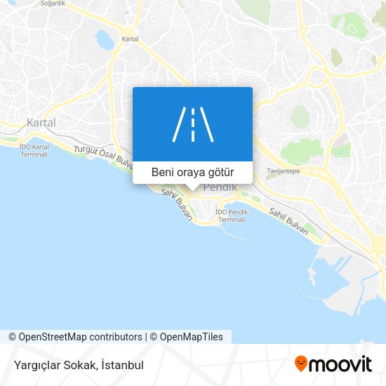 Yargıçlar Sokak harita