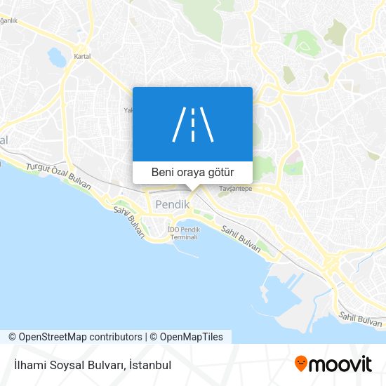 İlhami Soysal Bulvarı harita