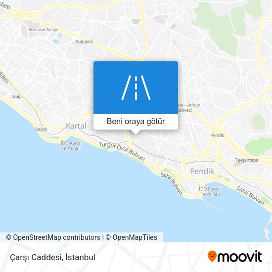 Çarşı Caddesi harita