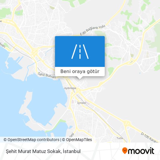 Şehit Murat Matuz Sokak harita