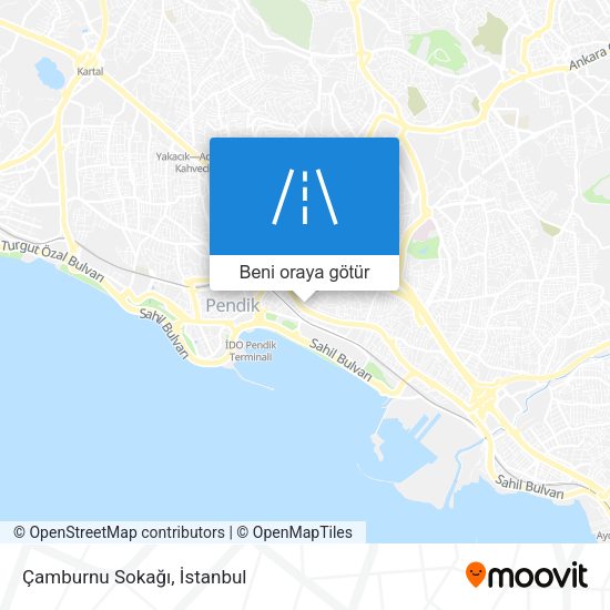 Çamburnu Sokağı harita