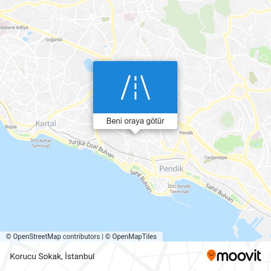 Korucu Sokak harita
