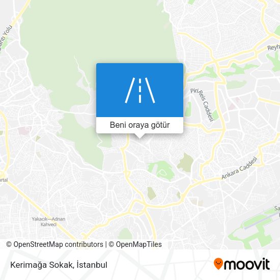 Kerimağa Sokak harita