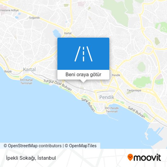 İpekli Sokağı harita