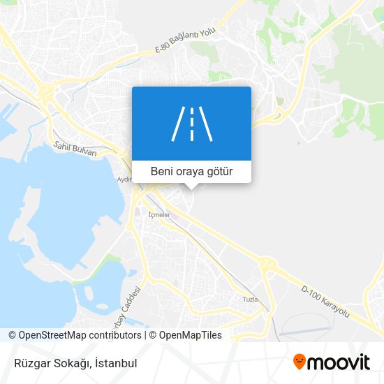 Rüzgar Sokağı harita