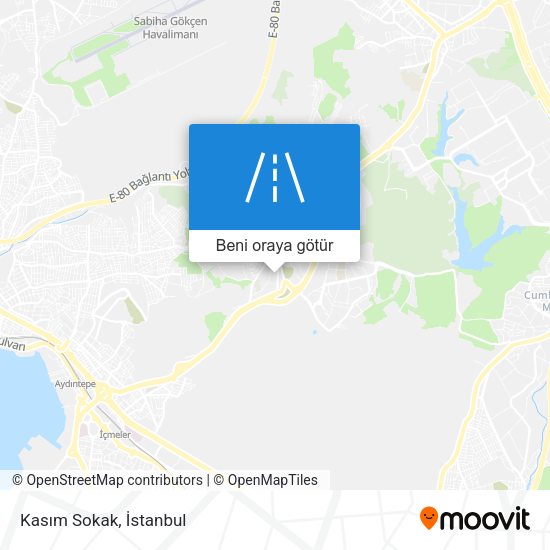 Kasım Sokak harita