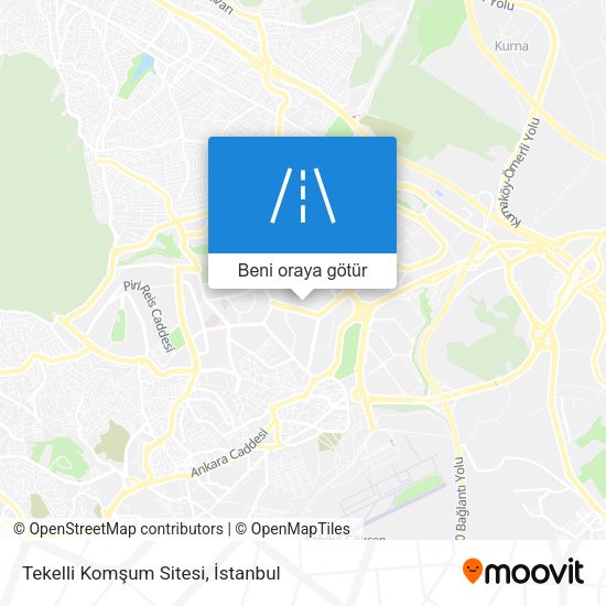 Tekelli Komşum Sitesi harita