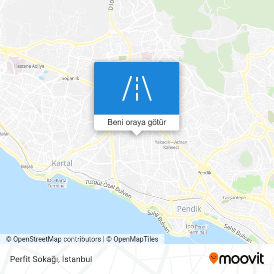 Perfit Sokağı harita
