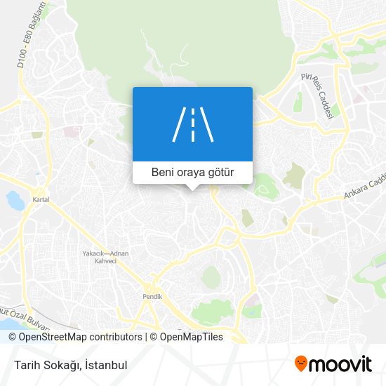 Tarih Sokağı harita