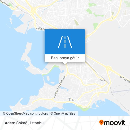 Adem Sokağı harita