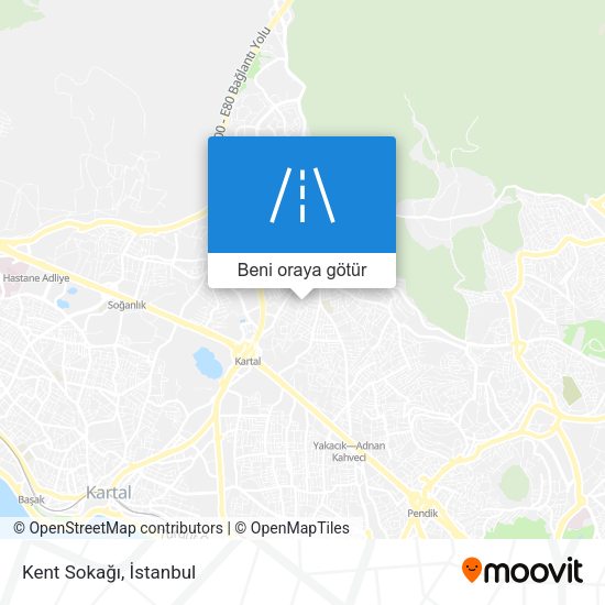 Kent Sokağı harita
