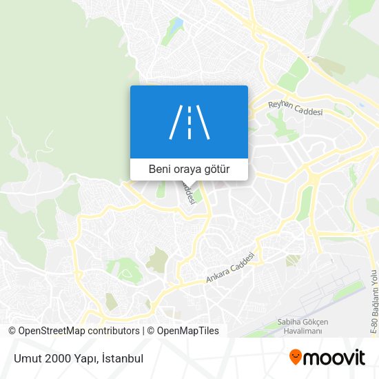 Umut 2000 Yapı harita