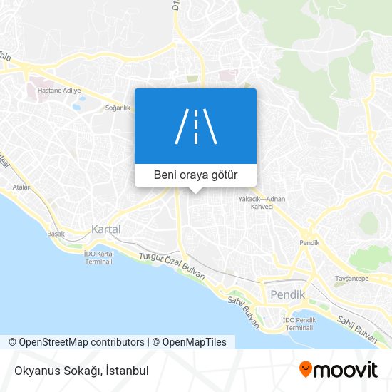 Okyanus Sokağı harita