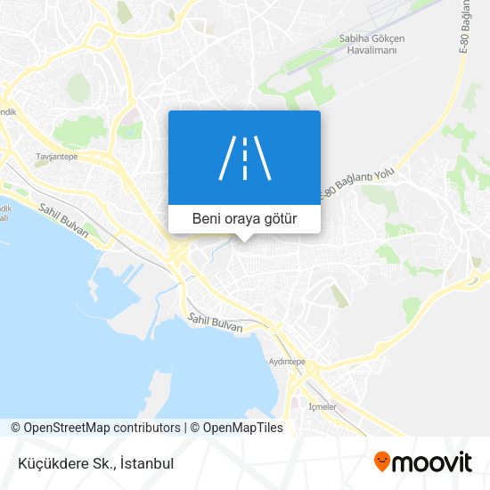 Küçükdere Sk. harita