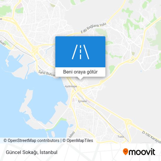 Güncel Sokağı harita