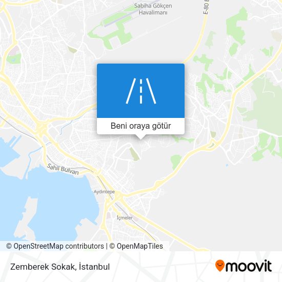 Zemberek Sokak harita