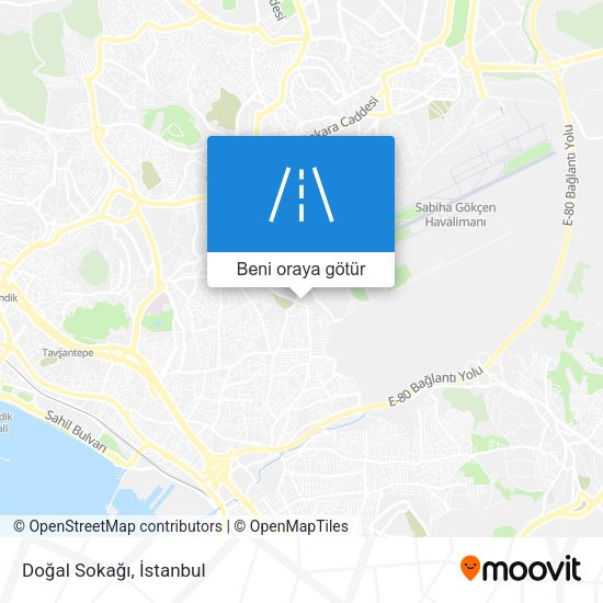 Doğal Sokağı harita