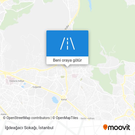 İğdeağacı Sokağı harita