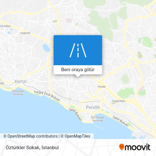 Öztürkler Sokak harita