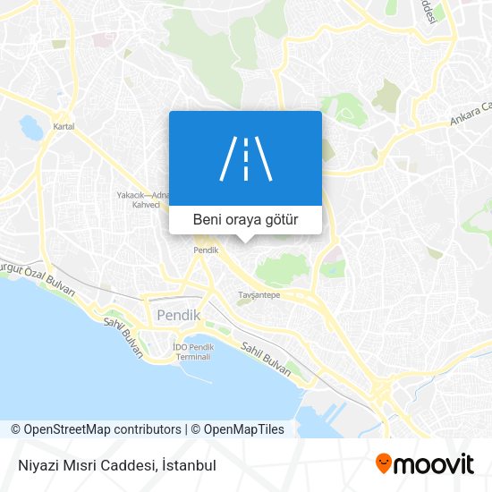 Niyazi Mısri Caddesi harita