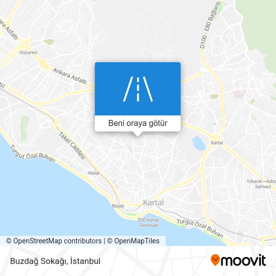 Buzdağ Sokağı harita