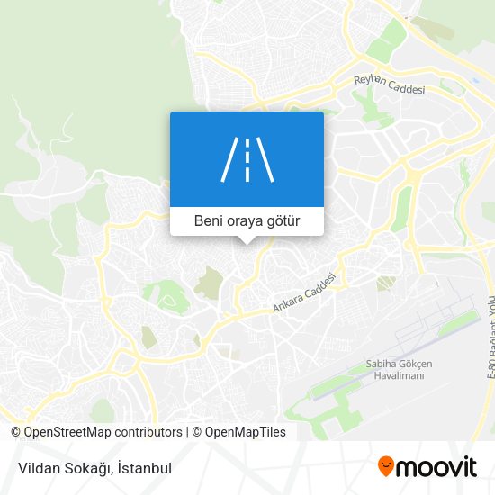 Vildan Sokağı harita