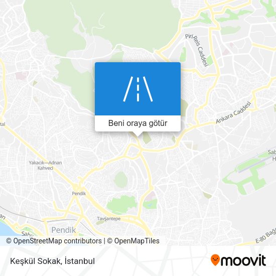 Keşkül Sokak harita
