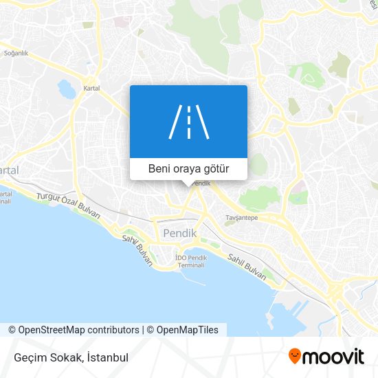 Geçim Sokak harita
