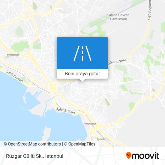 Rüzgar Güllü Sk. harita