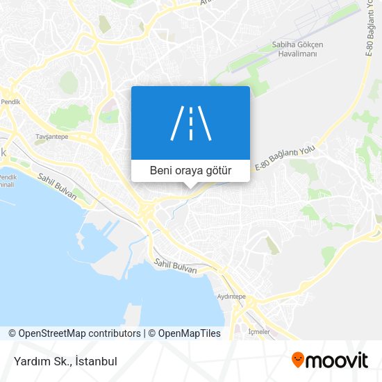 Yardım Sk. harita
