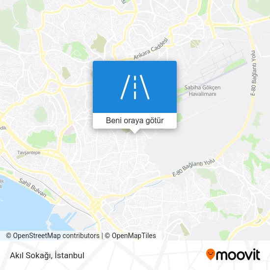 Akıl Sokağı harita