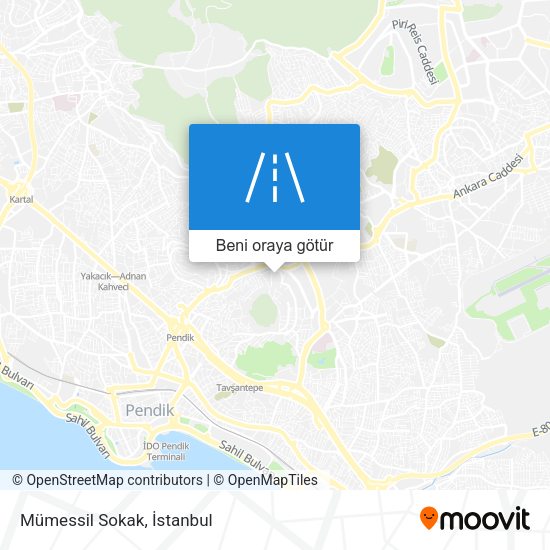 Mümessil Sokak harita