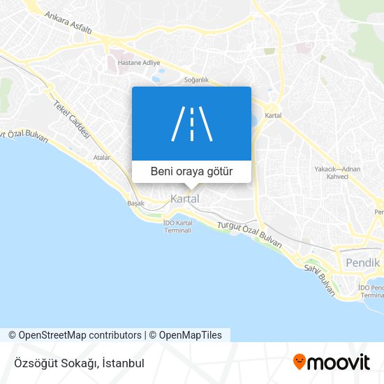 Özsöğüt Sokağı harita