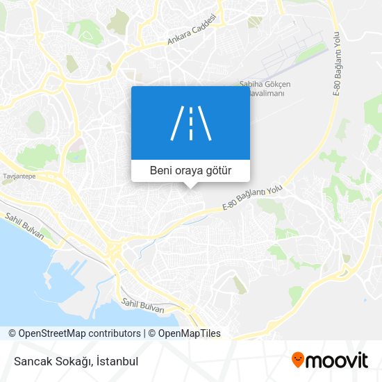 Sancak Sokağı harita