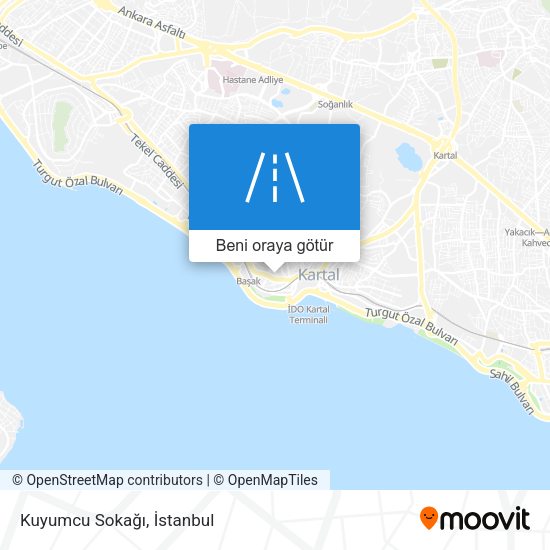 Kuyumcu Sokağı harita