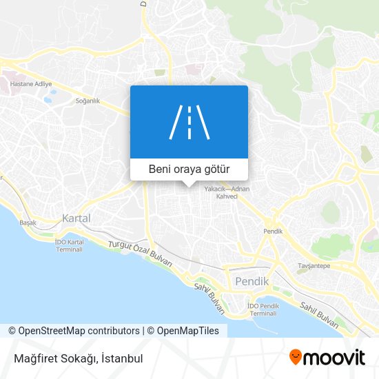 Mağfiret Sokağı harita