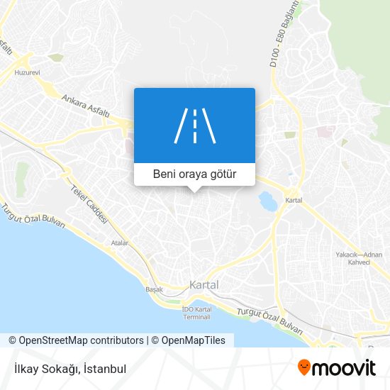 İlkay Sokağı harita