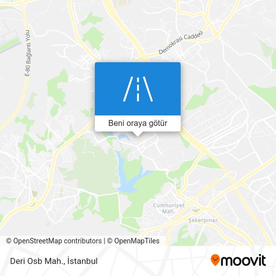 Deri Osb Mah. harita